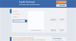 Desktop Screenshot of equifitlubricants.co.in